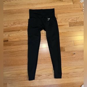Gymshark Black Leggings. Size small.
